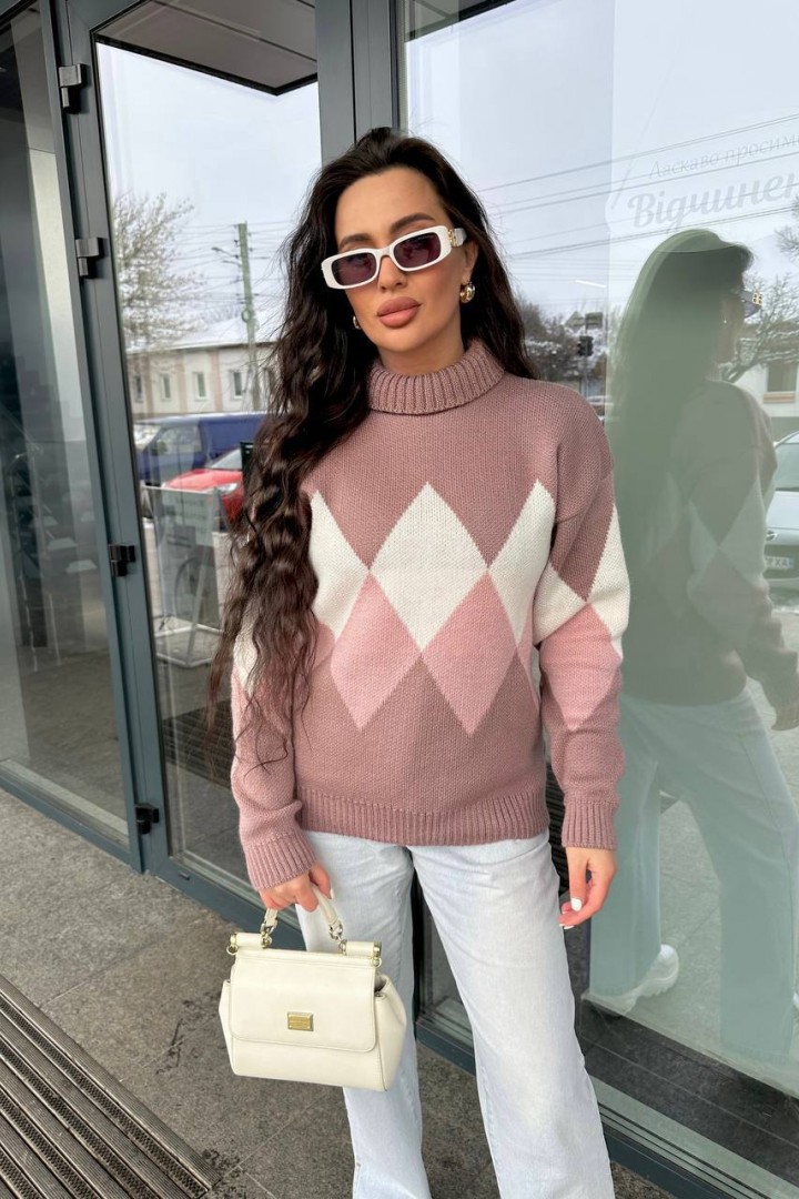 Женский теплый свитер IND-5045A560