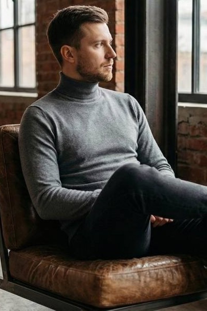 Мужской базовый гольф IO-16A280