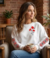 Свитшот на флисе женский  IO-746A320