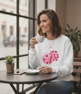 Свитшот на флисе женский  IO-746A320