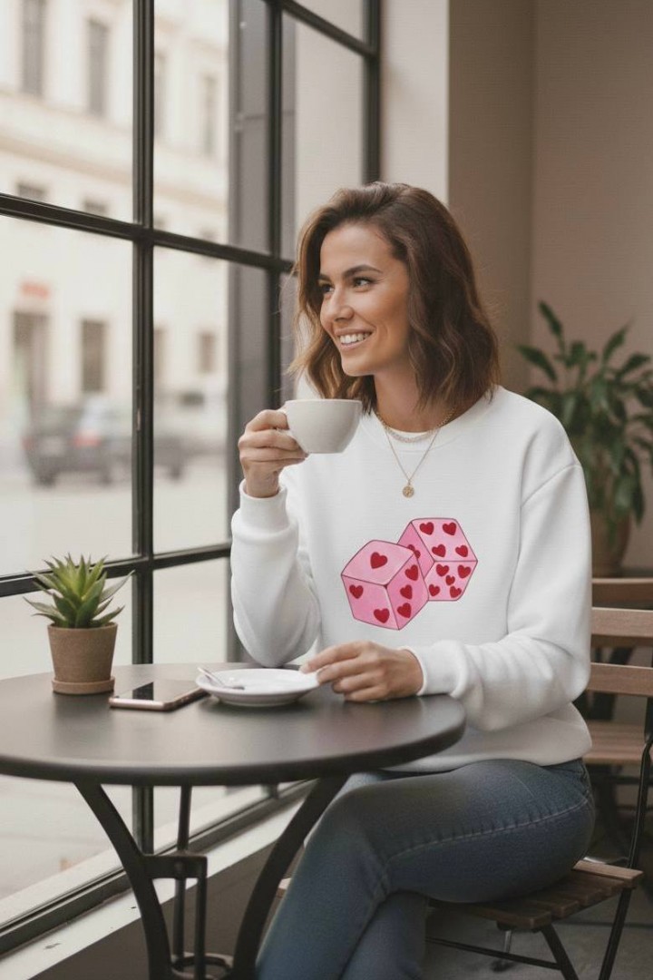 Свитшот на флисе женский  IO-746A320