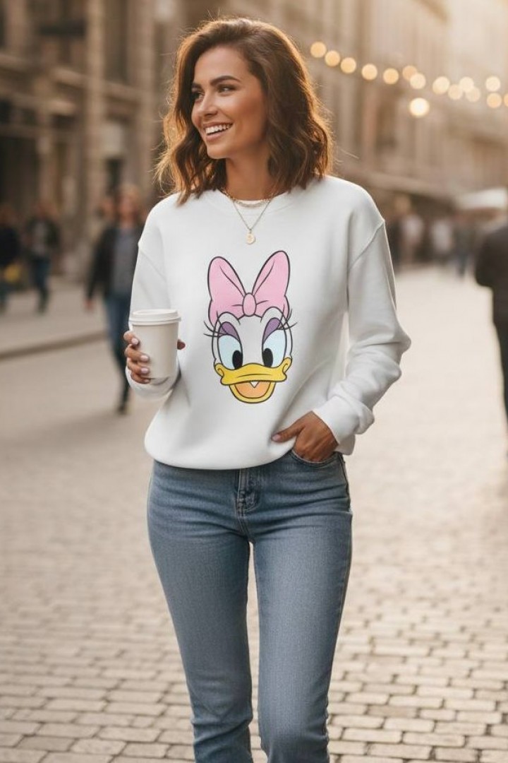 Свитшот на флисе женский  IO-746A320