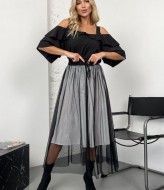 Жіночий костюм блузка та спідниця KC-3262A600