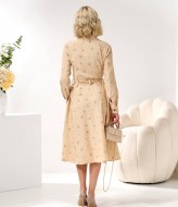 Вельветова сукня з принтом TS-472A520B560