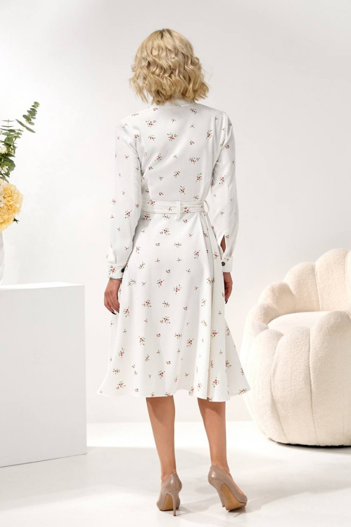 Вельветова сукня з принтом TS-472A520B560