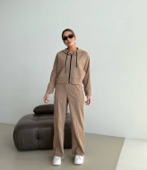 Вельветовый спортивный костюм  IMMA-287A500 Вельветовый спортивный костюм  IMMA-287A500