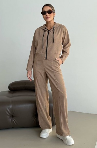 Вельветовый спортивный костюм  IMMA-287A500 Вельветовый спортивный костюм  IMMA-287A500