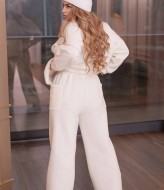 Теплый костюм на флисе женский  VAI-436A17