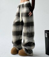 Брюки oversize в клетку DMP-A7107A300