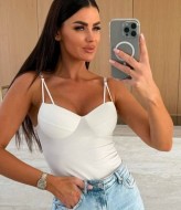 Стильный боди с чашками IO-757A450