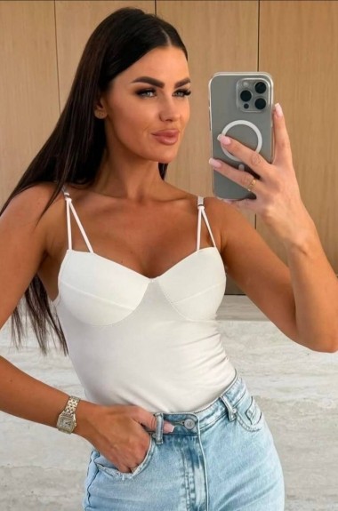 Стильный боди с чашками IO-757A450