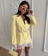 Пиджак с кружевом IO-806A700