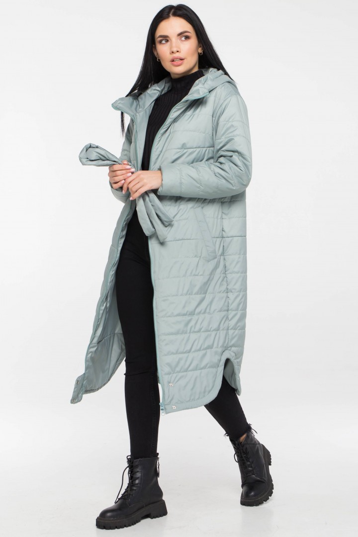 Пальто с капюшоном OZM-D140A830