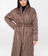 Стеганное пальто OZM-D138A800