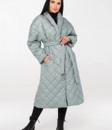 Стеганное пальто OZM-D138A800