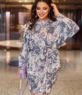 Сукня з поясом DG-c41713A300