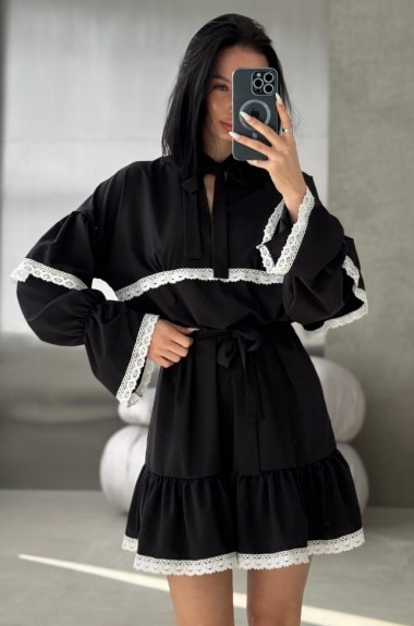 Платье под пояс SC-6023A400