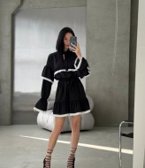 Платье под пояс SC-6023A400