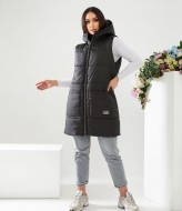 Удлиненная жилетка женская LR-6040A750