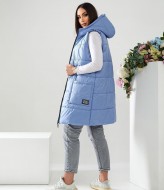 Удлиненная жилетка женская LR-6040A750