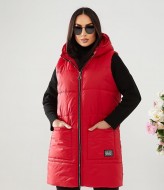 Удлиненная жилетка женская LR-6040A750