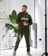 Спортивный костюм двунитка мужской LR-2908A650