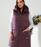 Удлиненная жилетка женская LR-6040A750