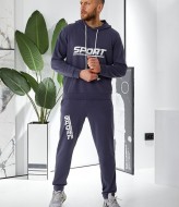 Спортивный костюм двунитка мужской LR-2908A650
