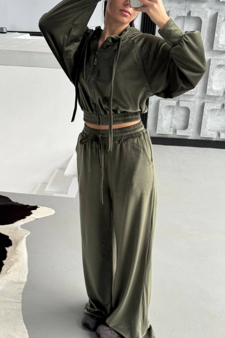 Велюровый костюм женский спортивный  SAP-102A600