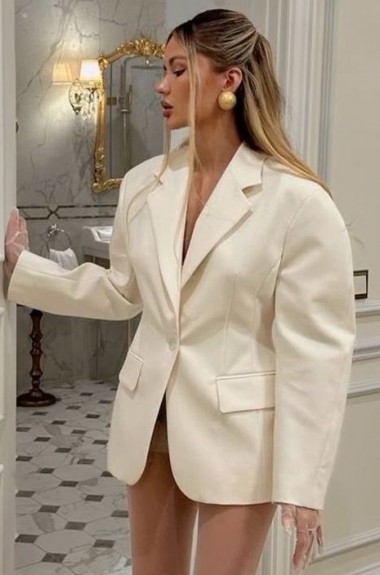 Удлиненный пиджак женский NUL-8050A600