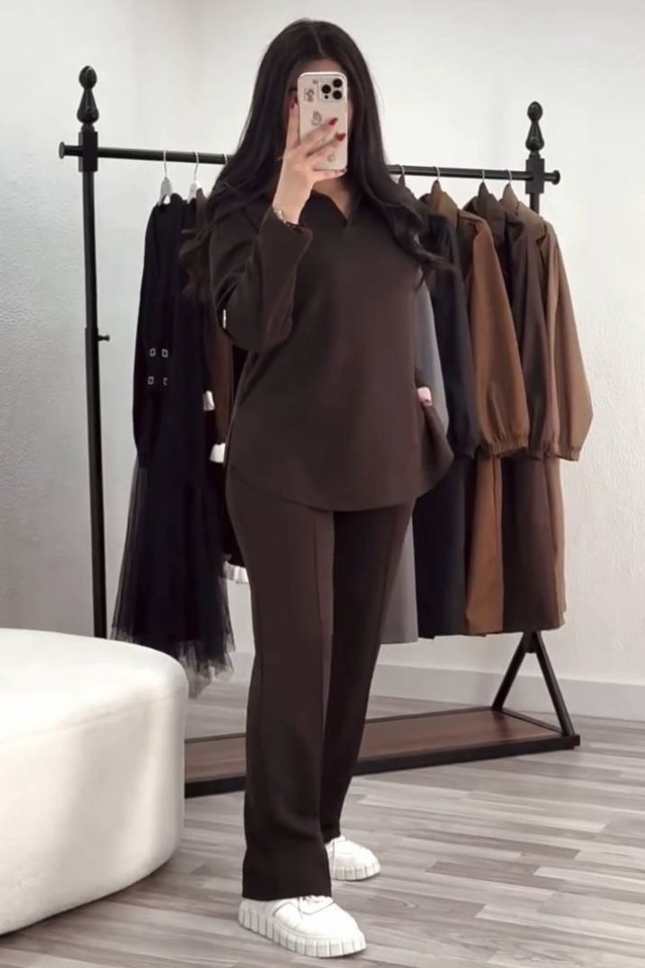 Брючный трикотажный костюм AP-1136A830