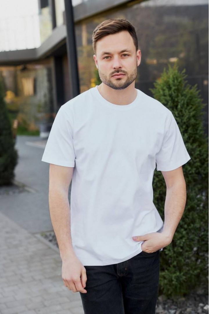 Однотонна футболка NBR-0174A360