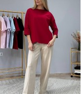 Трикотажный лонгслив NBR-181A380