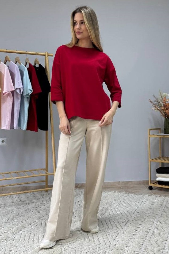 Трикотажный лонгслив NBR-181A380