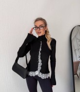 Кофта с кружевом VSH-2010A770