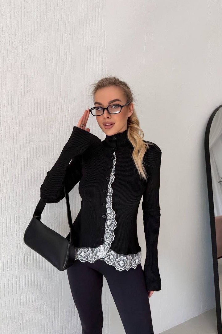 Кофта с кружевом VSH-2010A770