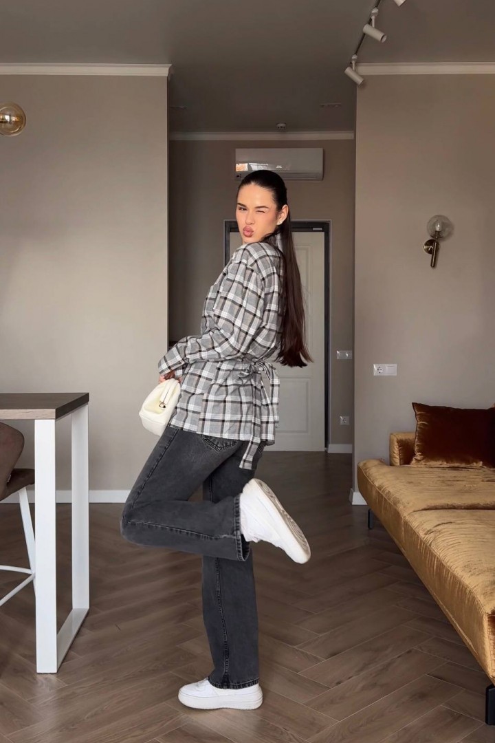 Приталенная рубашка SSY-040A650