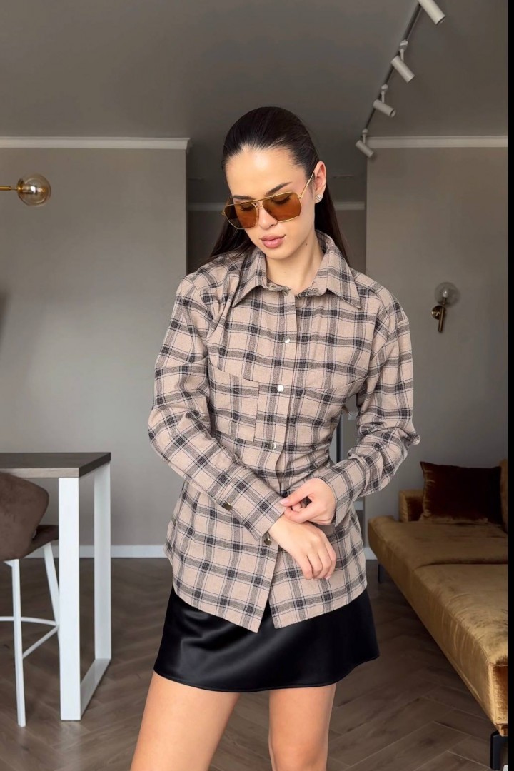 Приталенная рубашка SSY-040A650