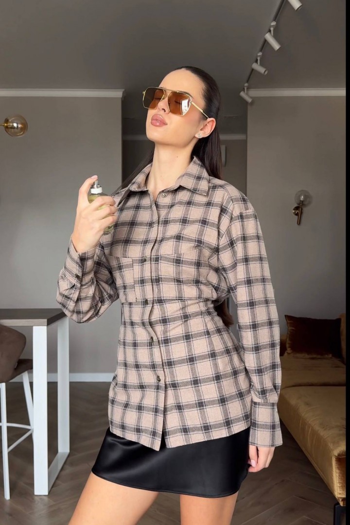 Приталенная рубашка SSY-040A650