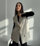 Жилетка с поясом BAC-896A550