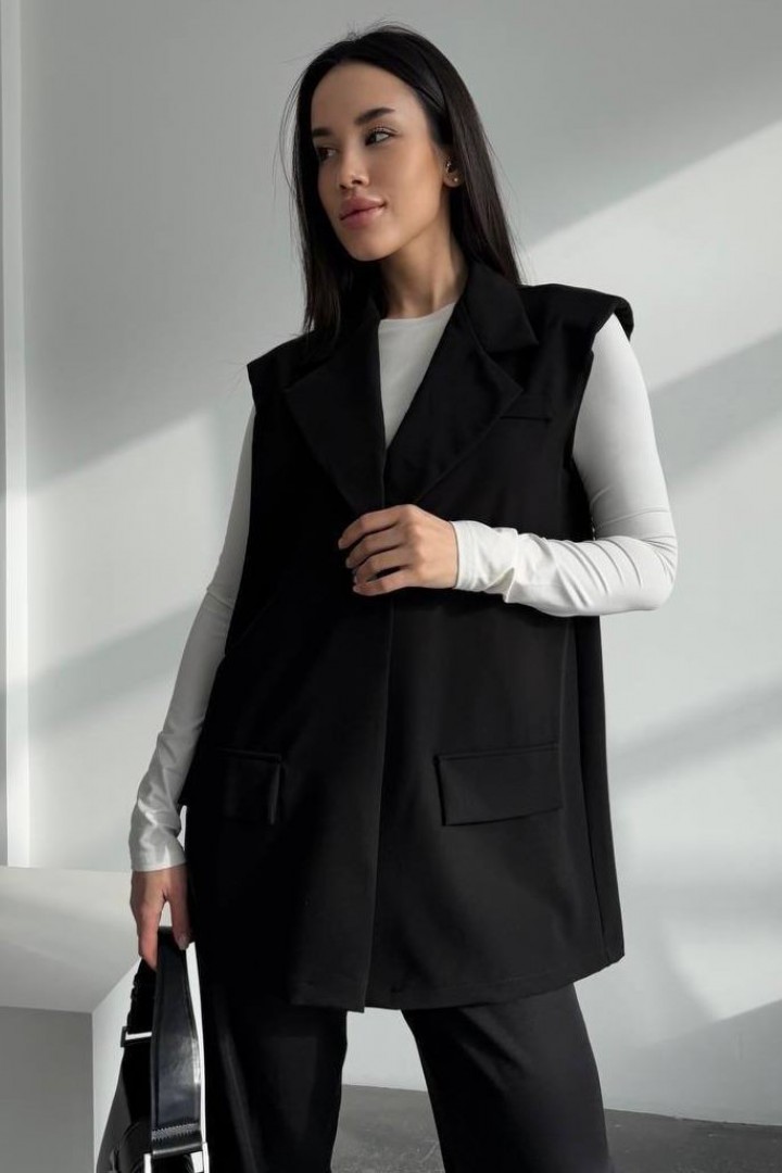 Жилетка с поясом BAC-896A550