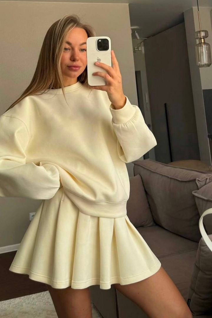 Костюм двойка юбка и батник BAC-912A800