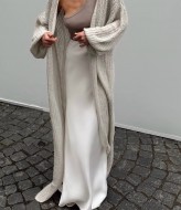 Длинная шелковая юбка BAC-925A470