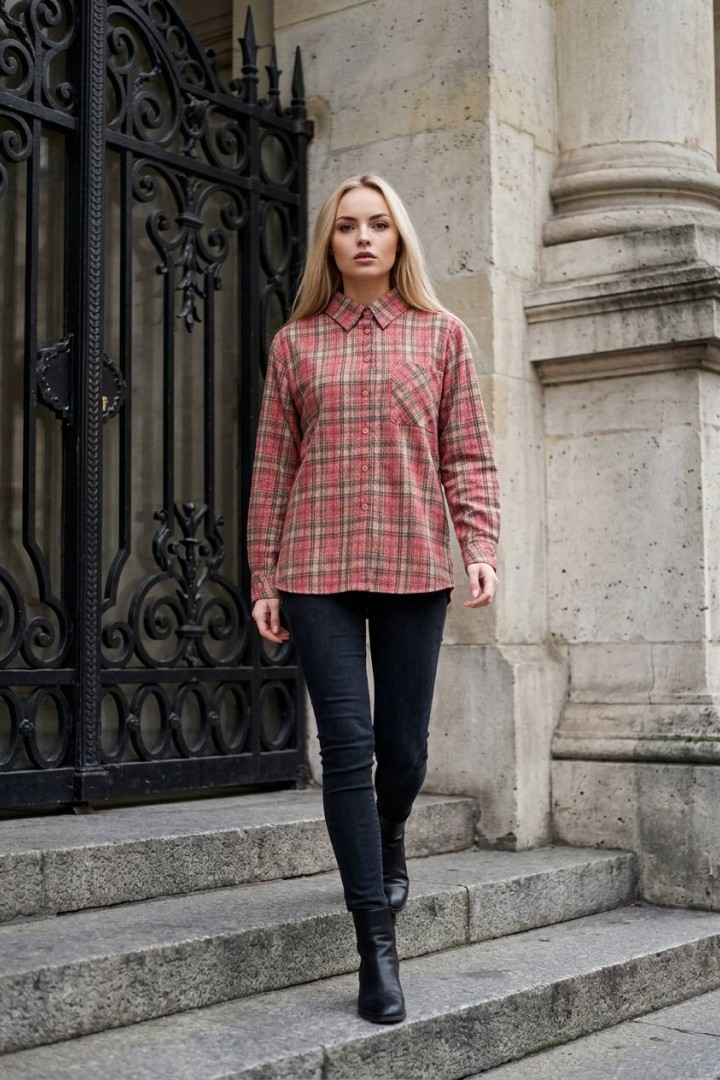 Рубашка фланелевая FAV-M4446A490