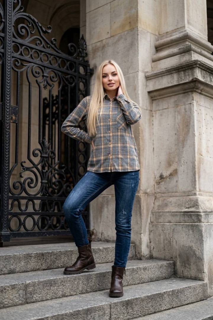 Рубашка фланелевая FAV-M4446A490