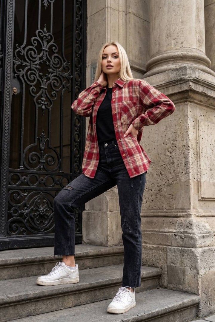 Рубашка фланелевая FAV-M4446A490