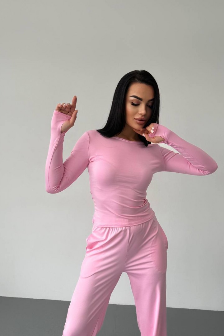 Костюм трійка лонг, футболка і штани ELZ-641A550