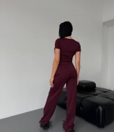 Костюм трійка лонг, футболка і штани ELZ-641A550