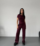 Костюм трійка лонг, футболка і штани ELZ-641A550