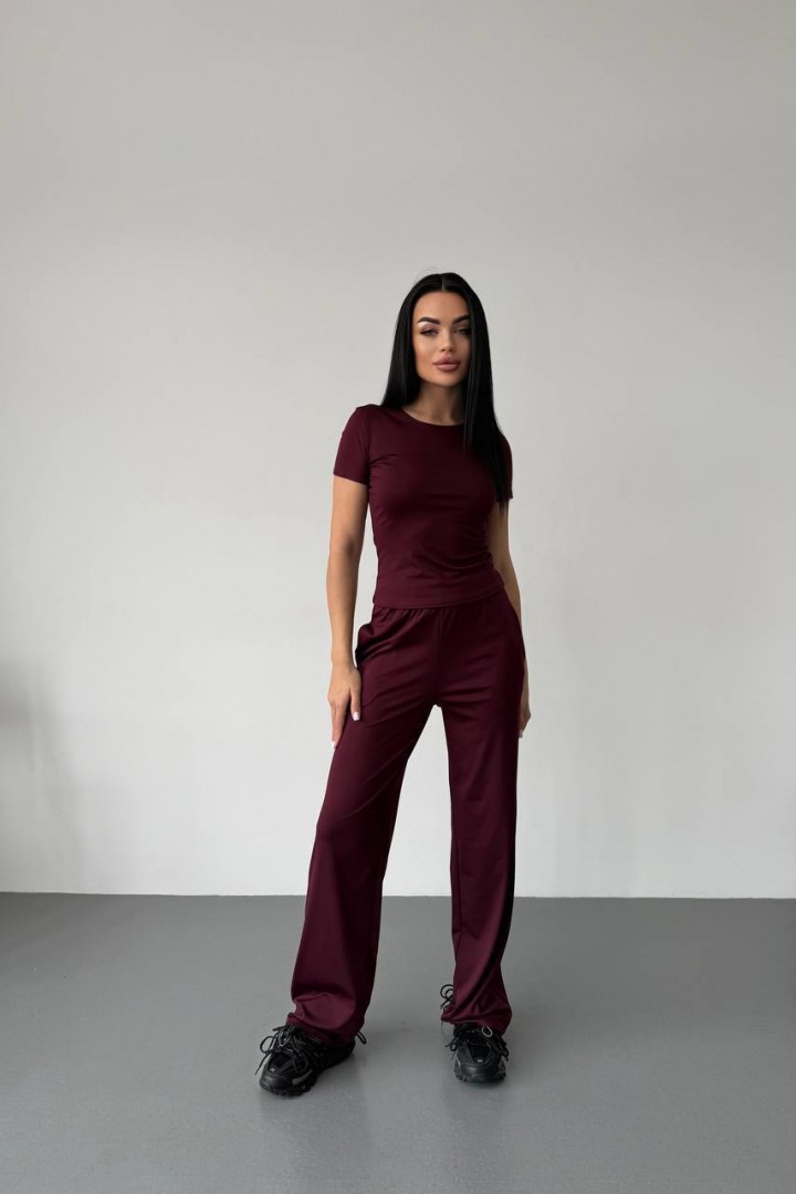 Костюм трійка лонг, футболка і штани ELZ-641A550